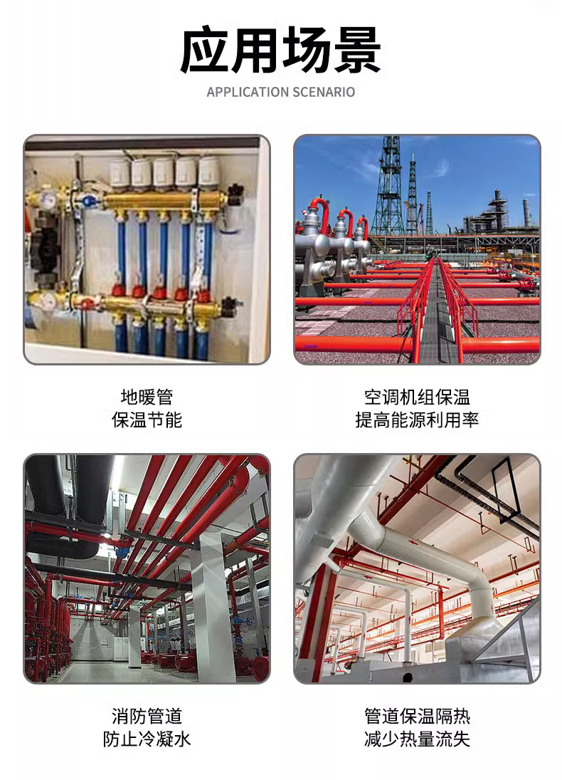 高密管道保溫棉應(yīng)用場景